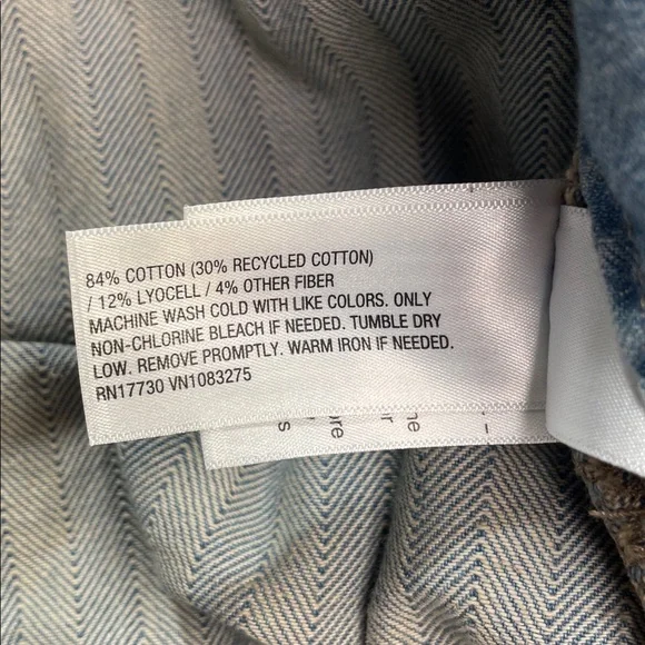 Universal Thread Western Denim Long Sleeve Shirt Dress Size XS Relaxed | NWT - Picture 11 of 11